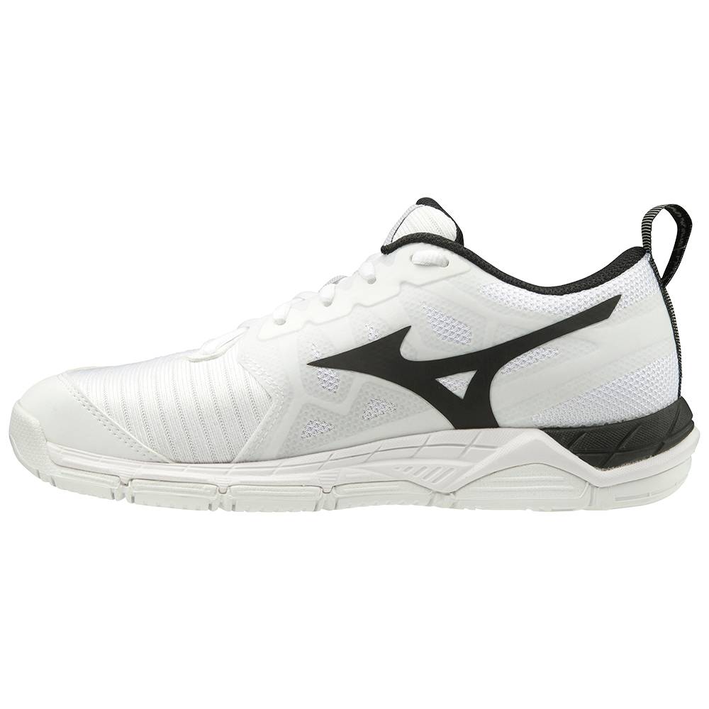 Damske Volejbalove Tenisky Mizuno Wave Supersonic 2 Biele/Čierne Vypredaj YJFE28304